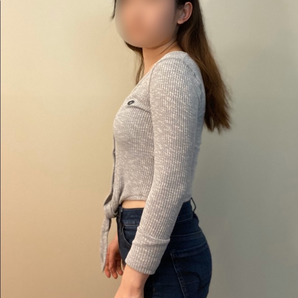 Abercrombie & Fitch tie top size xs